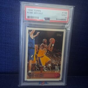 1996 Topps Kobe Bryant Basketball Card